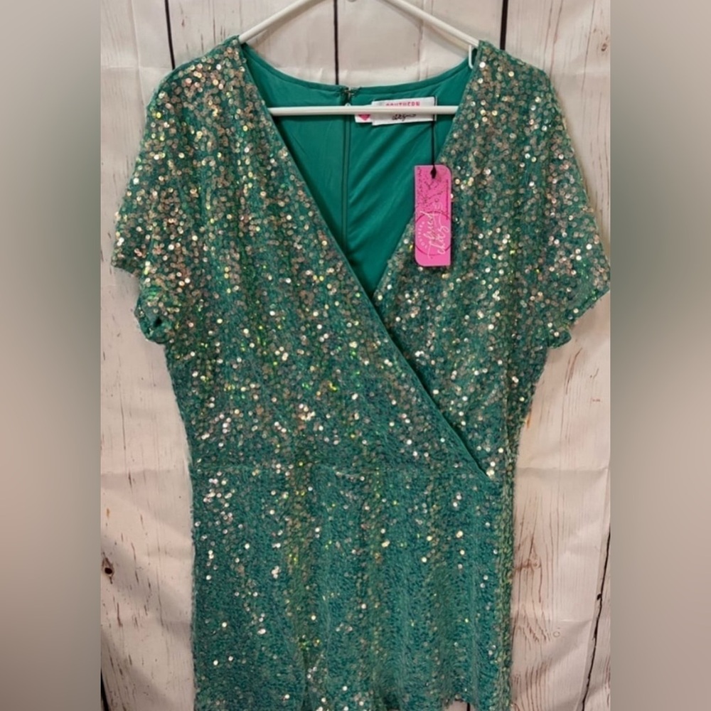 Sequin romper